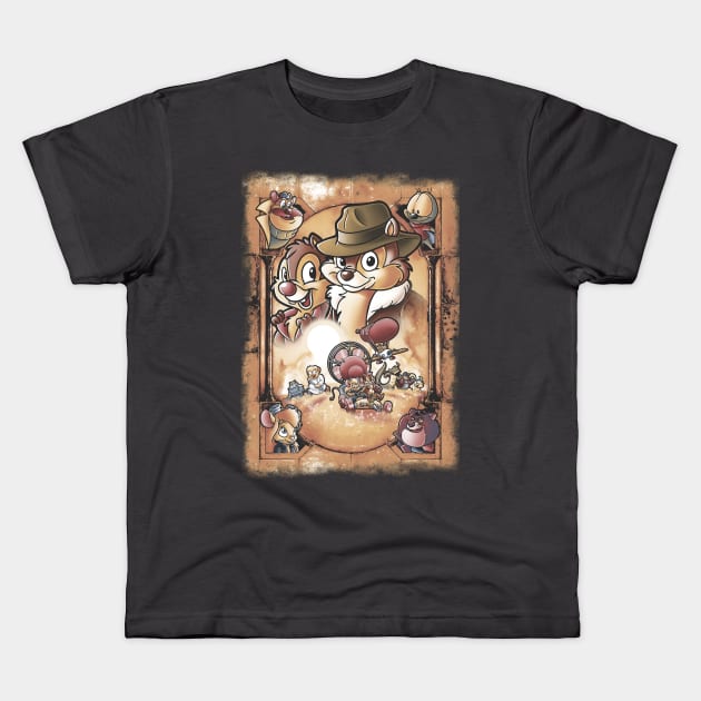 Last adventure Kids T-Shirt by Cromanart